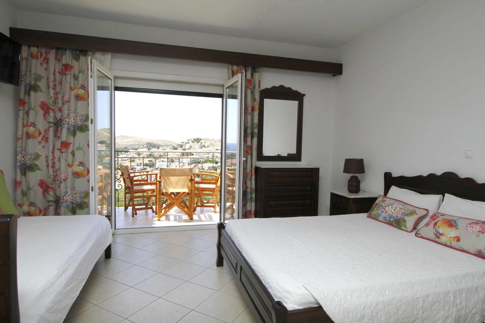 Amygdalies Apartments Myrina Bagian luar foto